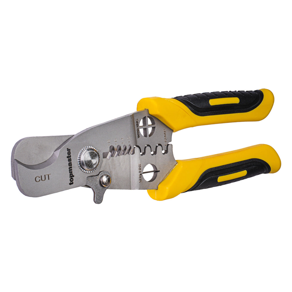 TOP MASTER PRO Cleste multifunctional`pentru taiat cablu 190mm TMP