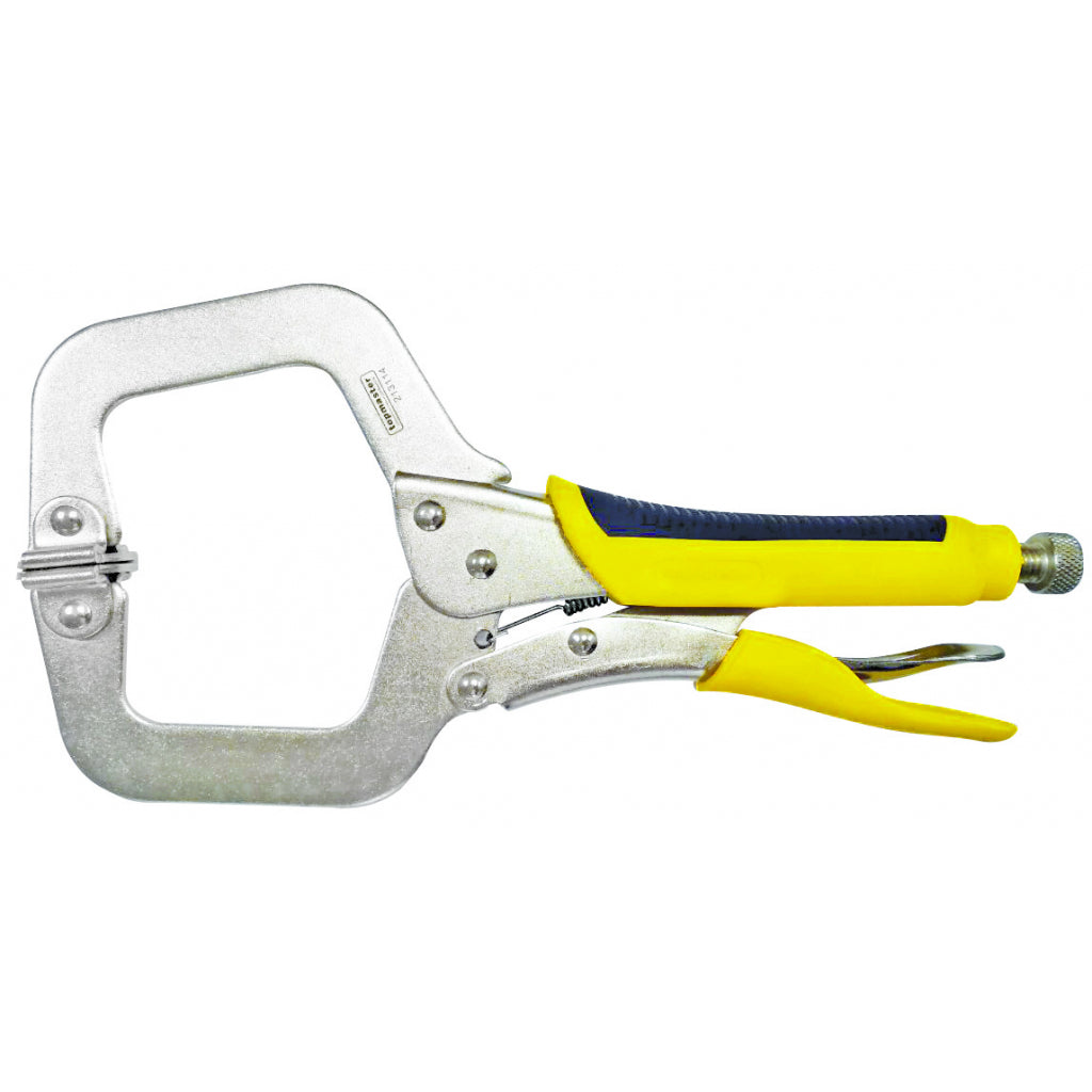 TOP MASTER PRO Cleste prindere autoblocant 275mm CR-V TMP Maneta pentru eliberare rapida Surub de reglaj pentru forta de prindere Forma "C"