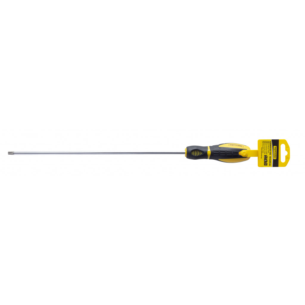 TOP MASTER PRO Surubelnita TORX T30 6х300мм S2 TMP Otel S2 cu rezistenta inalta la coroziune Varf magnetizat Maner in doua straturi pentru prindere mai buna