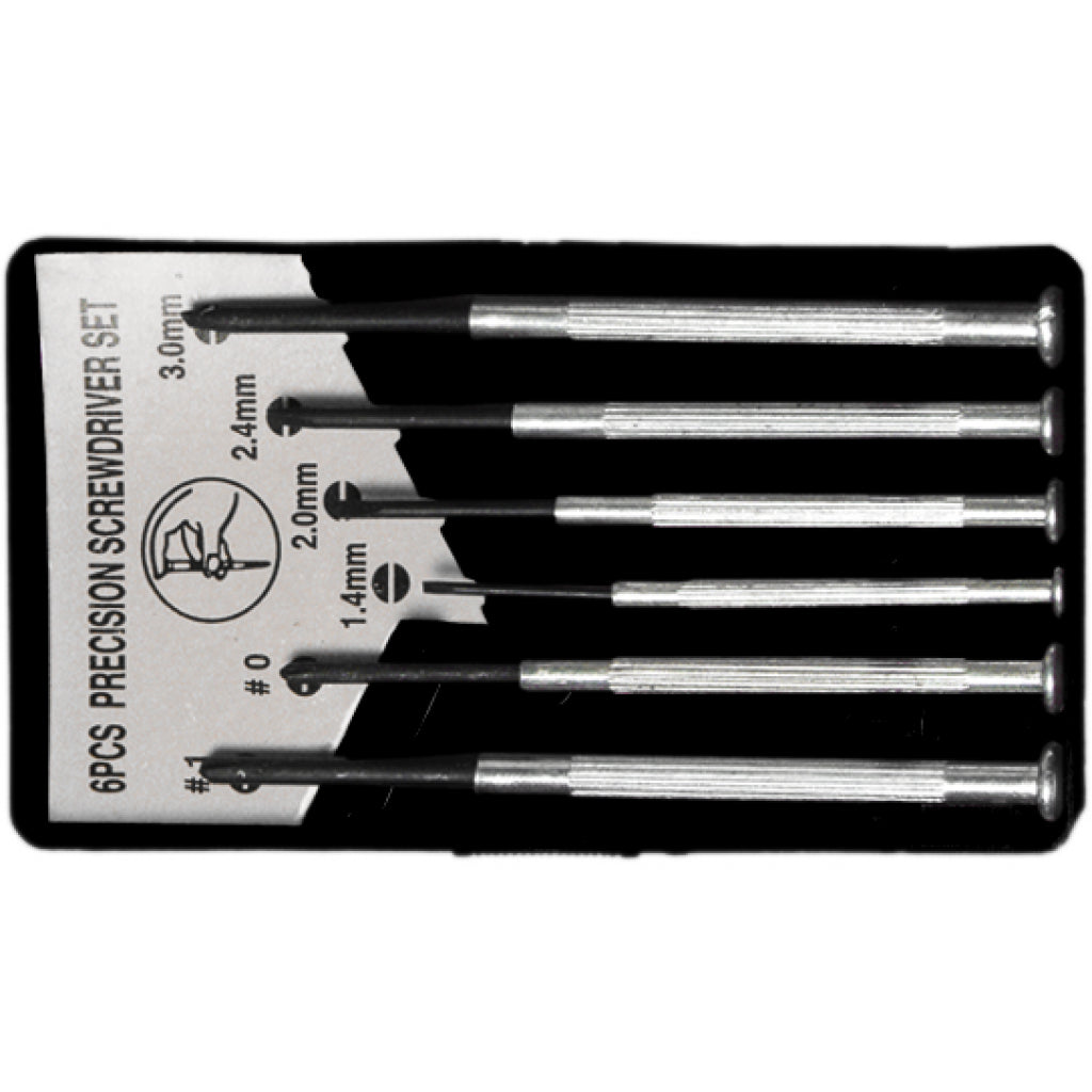 BASIC Surubelnite precizie set 6pcs BS De precizie, in cutie de plastic