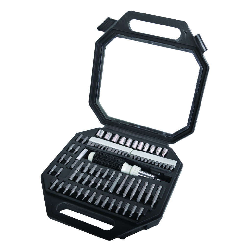 BASIC Surubelnita cu biti si tubulare set 78pcs BS Cutie transparenta, utila, de depozitare