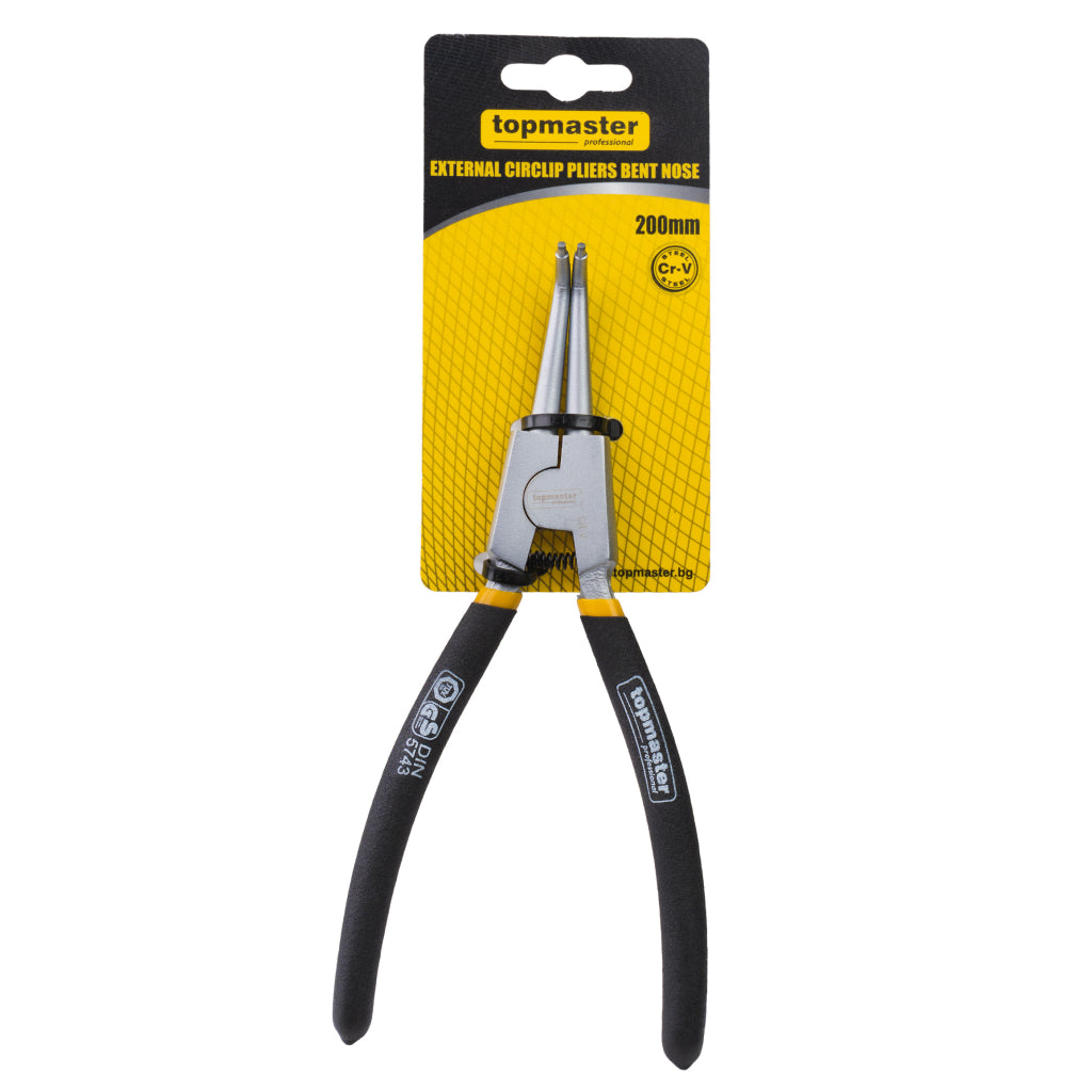 TOP MASTER PRO Cleste ptr sigurante extern/varf indoit 200mm TMP Material:otel crom-vanadiu Finisaj lucios