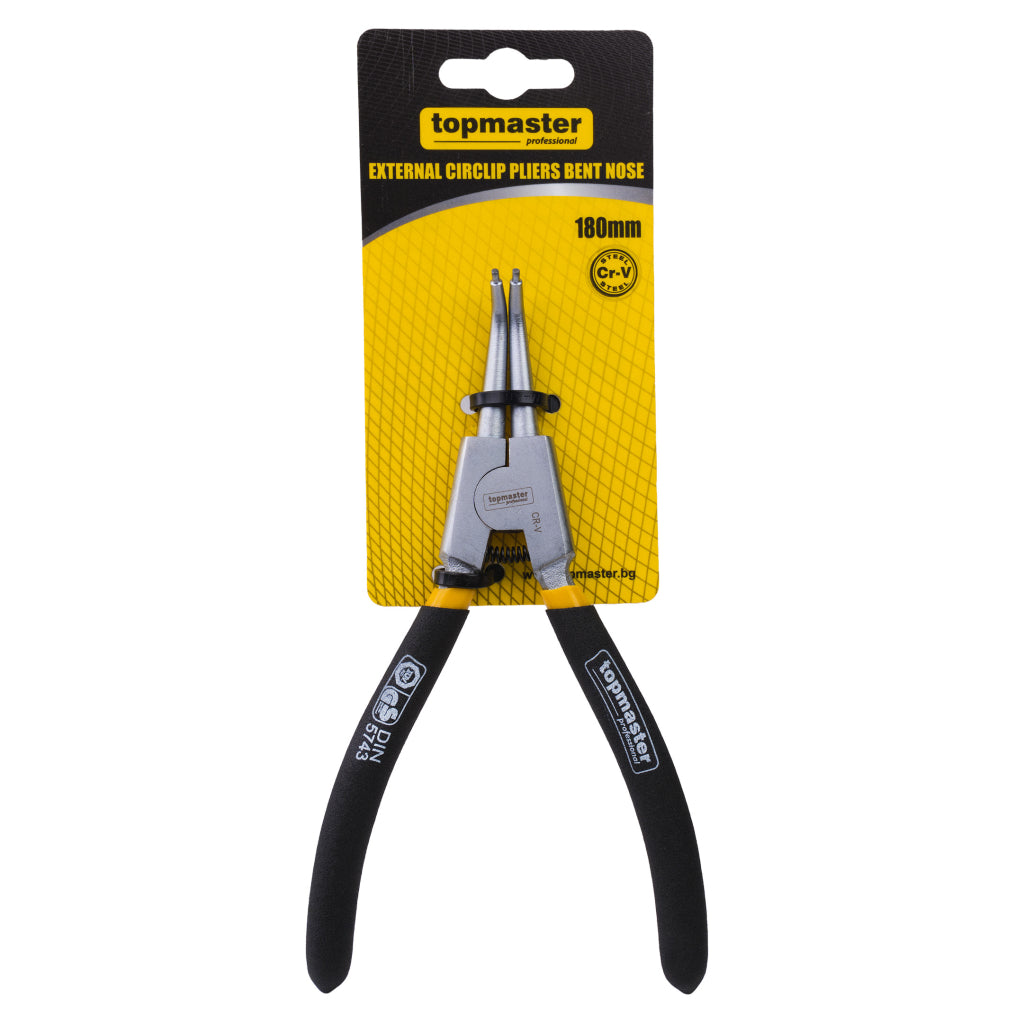 TOP MASTER PRO Cleste ptr sigurante extern/varf indoit 180mm TMP Material:otel crom-vanadiu Finisaj lucios