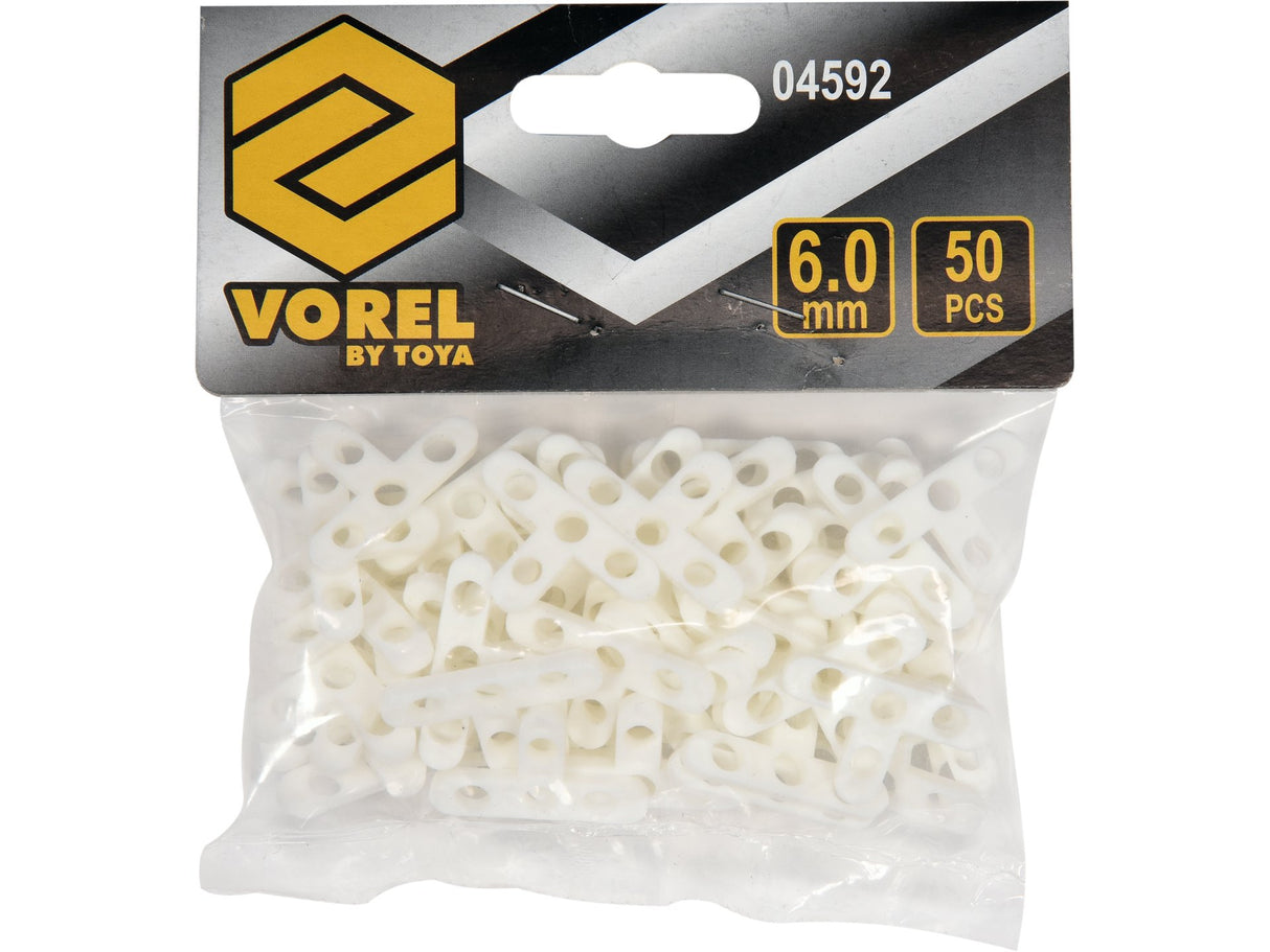 DISTANTIERE TIP T VOREL 04592 6,0MM, 50 BUC