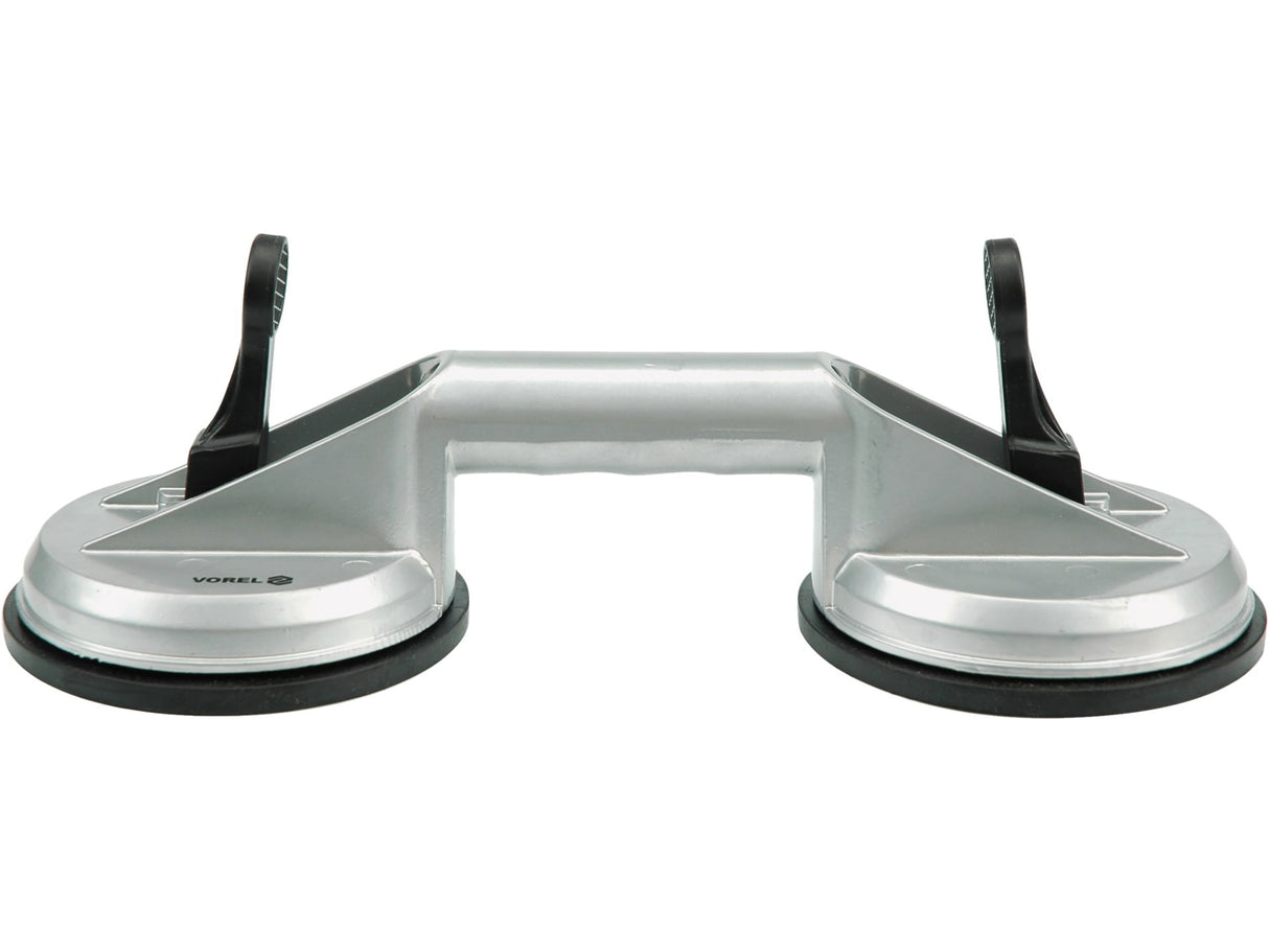 VENTUZA DUBLA, 2X115MM, VOREL 05312 70KG, ALUMINIU