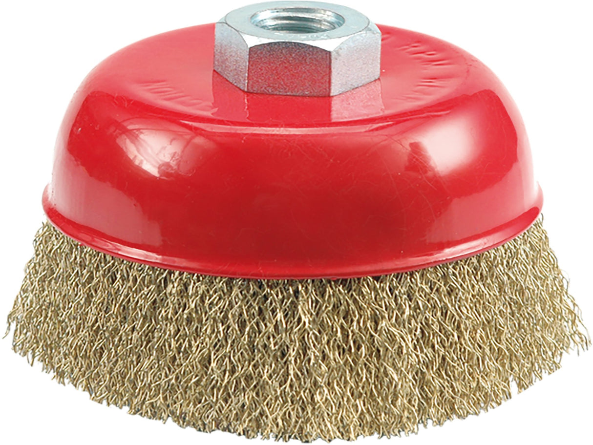 CSÉSZKEFE 100MM VOREL 06971 M14, HULLÁTOZOTT DRÓT