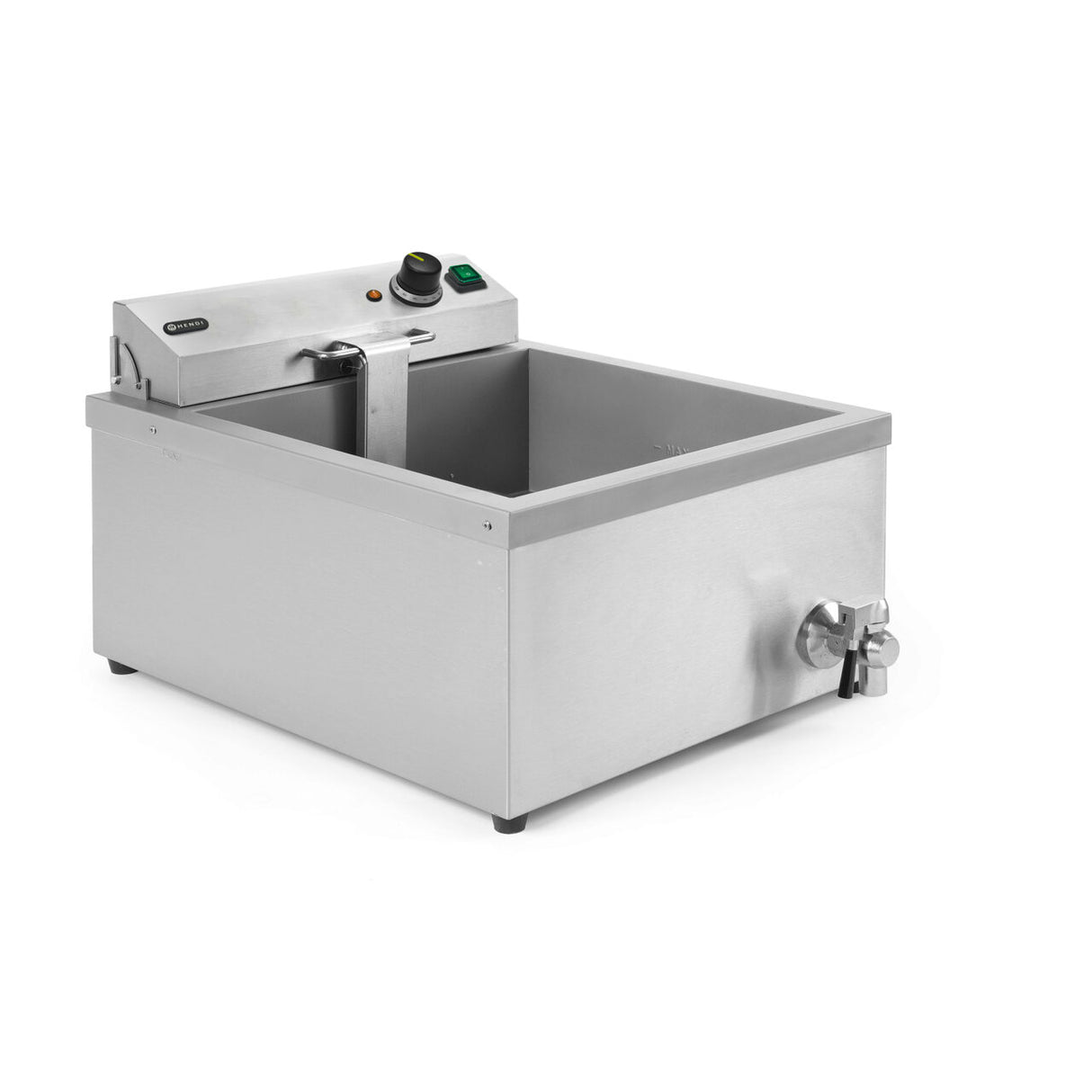 Friteuza electrica pentru gogosi, 12L, 3500W, 630x860x(h)360mm