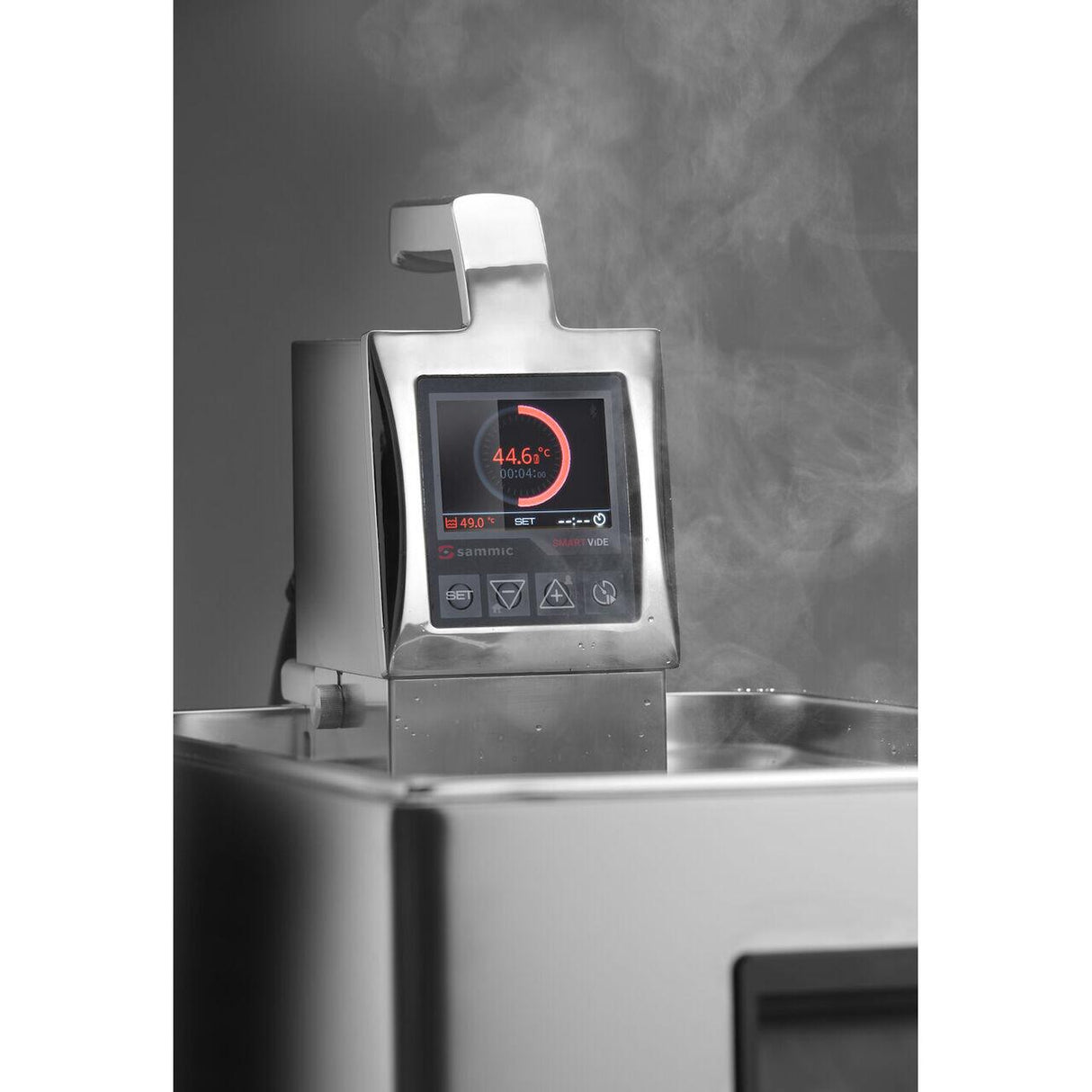 Circulator de imersie pentru gatit Sous Vide 5, 7, 9, Sammic, Argintiu, 230V/2000W, 124x140x(H)360mm