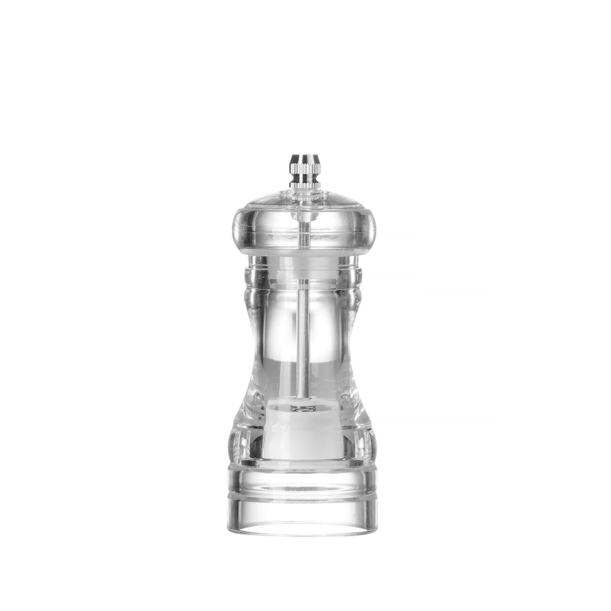 Rasnita pentru sare Hendi, sticla acrilica transparenta, ø50x(H)113 mm
