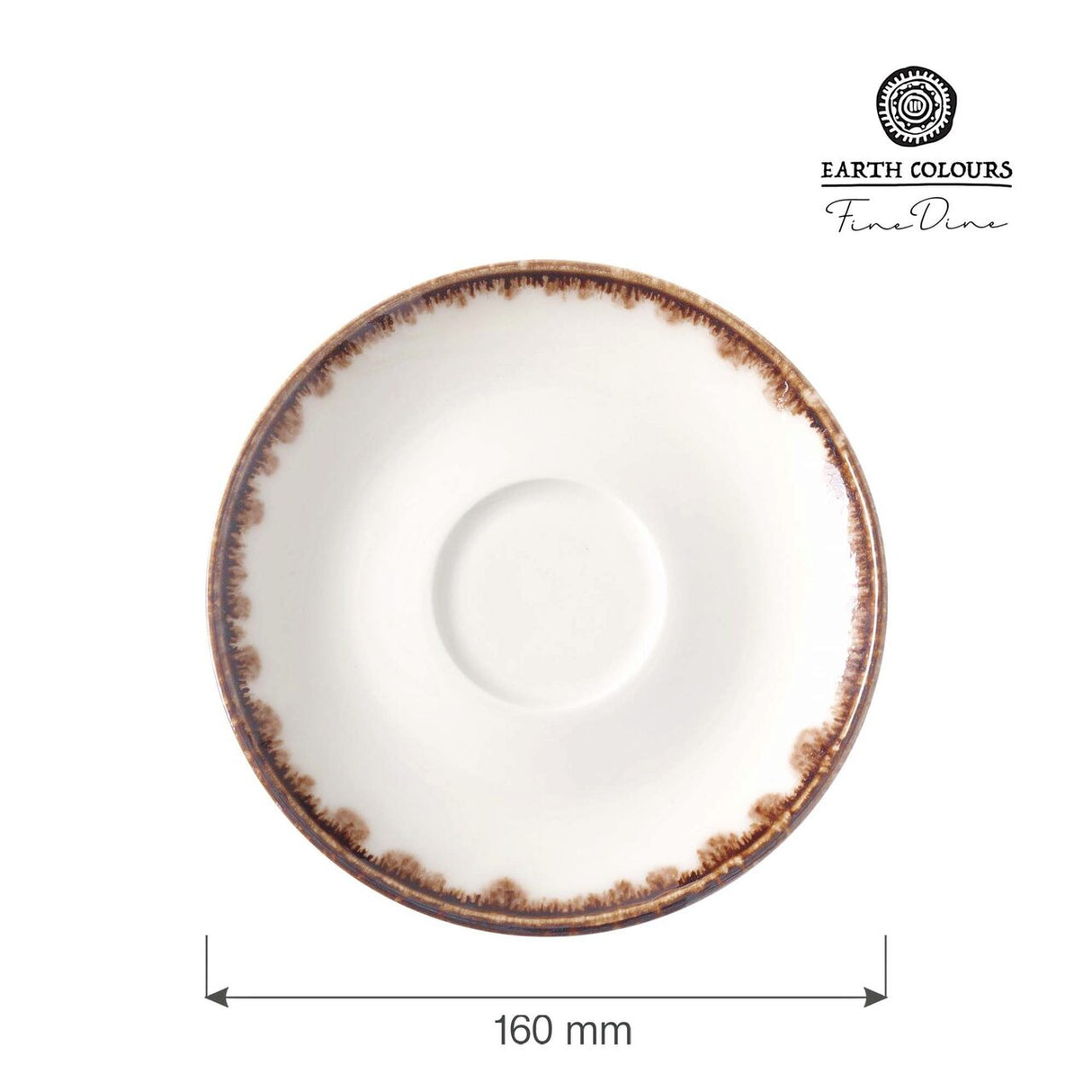 Farfurie pentru ceasca Vanilla, 160 mm Fine Dine
