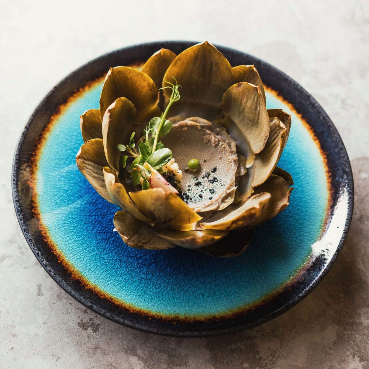 Bol rotund Azure, 240mm Fine Dine