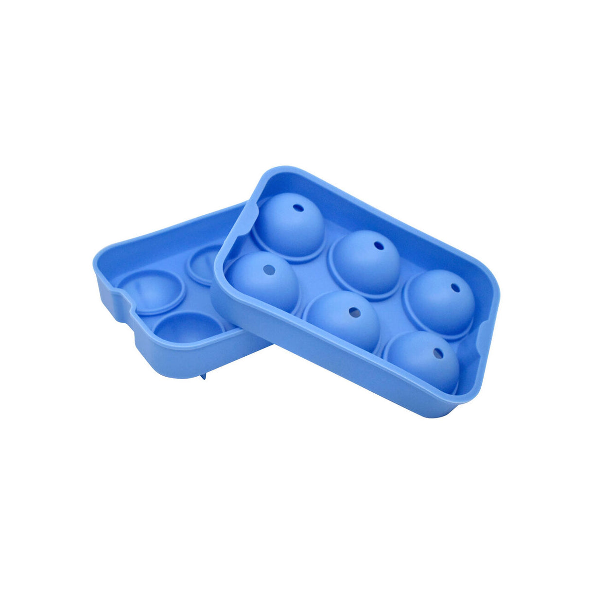 Forma din silicon durabil pentru cuburi de gheata tip bila, Hendi, 18x12.5x(H)5 cm, potrivita si pentru uz profesional