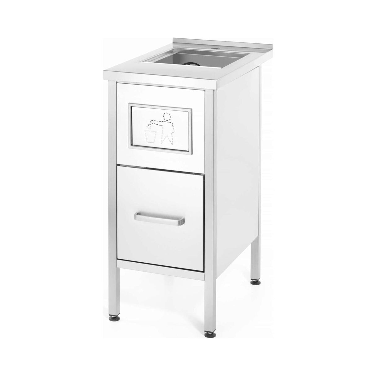 Statie de spalare Boston, 400x650x(H)900 mm, Barmatic