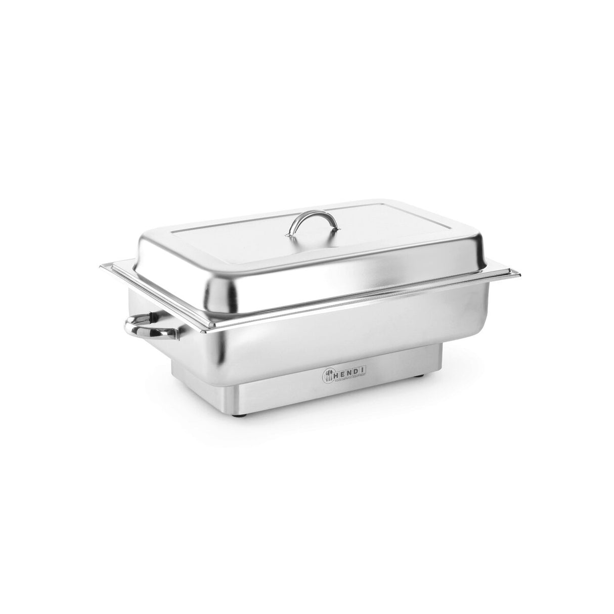 Chafing dish electric GN 1/1, 9lt, inox, termostat 0-100 gr C, 1000W, 615x355x280 mm, Model Hendi 'Pollina'