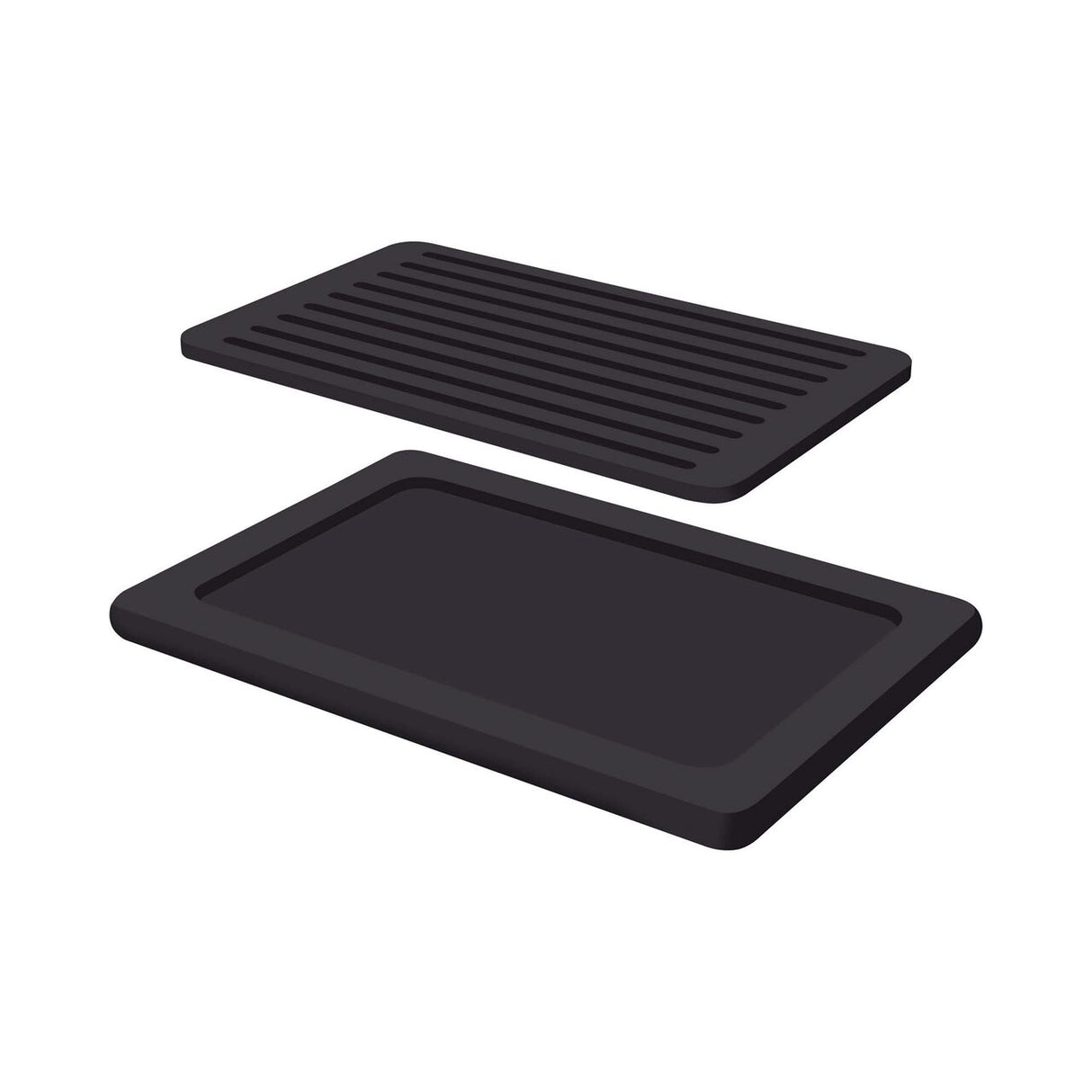 Placă de tăiat pâine Madeira Black 530x325 mm Fine Dine