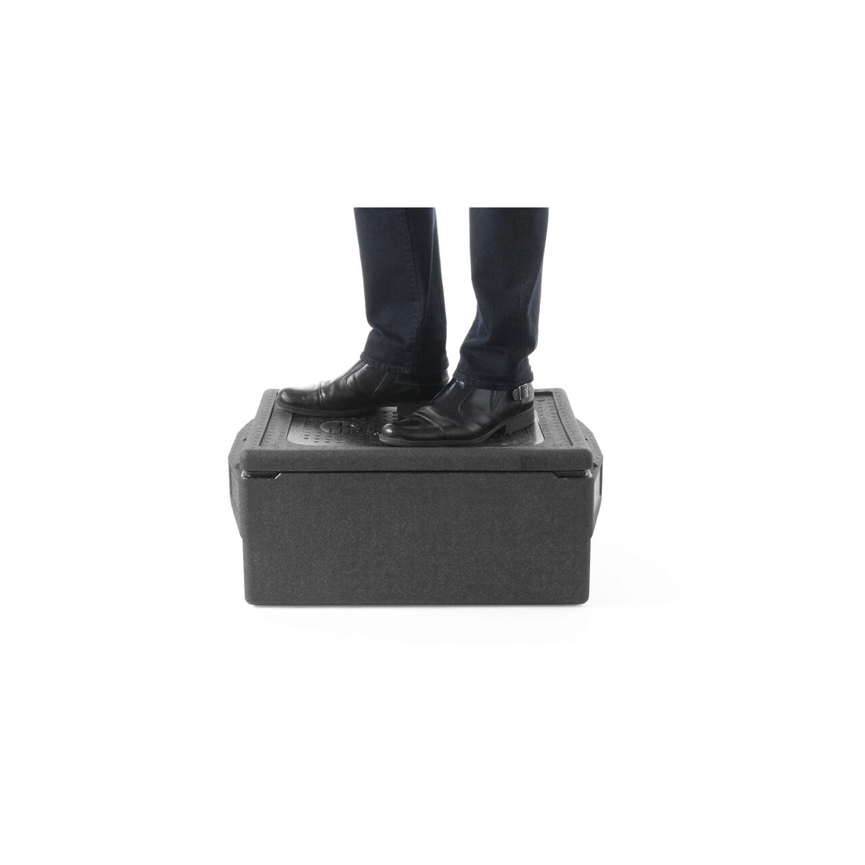 Thermobox Profesional Plus GN 1/1, din polipropilena, temperaturi intre -20C ?i +110C, dim.ext.674x400x(H)287mm, dim.int. 538x338x(H)217mm