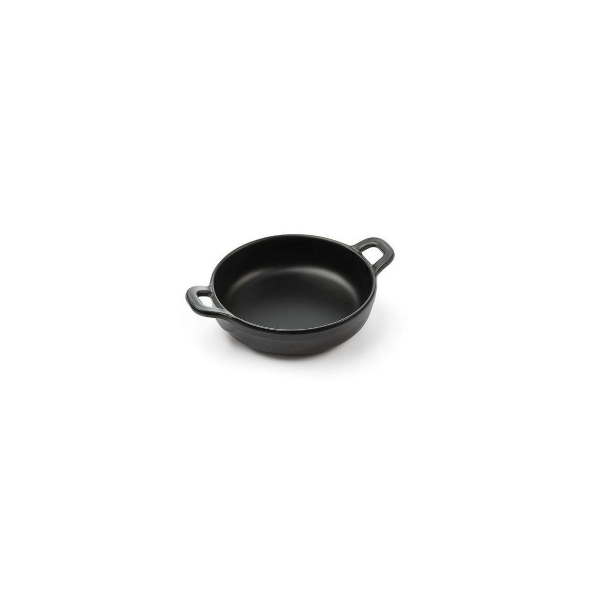 Vas servire in forma de mini-tigaie cu 2 manere, 150x115x(H)37 mm, melamina, Hendi Little Chef