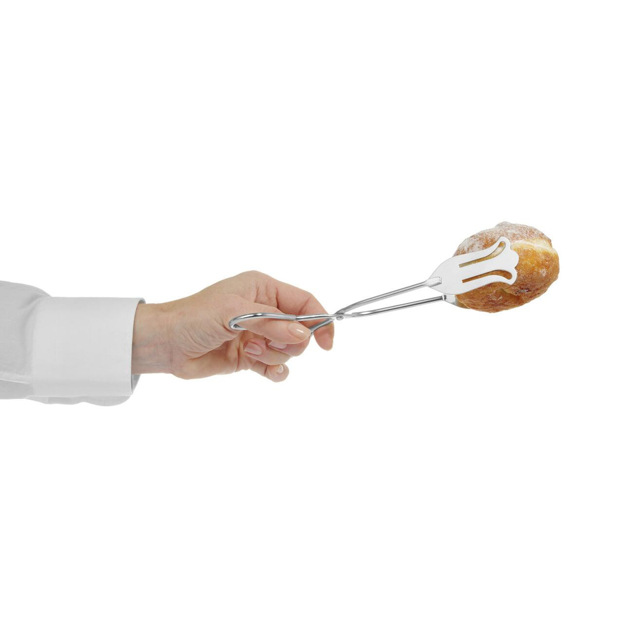 Cleste pentru prajituri, HENDI, Cleste Hendi, Inox, utilizat pentru aluat/pastiserie, 280 mm, (L)280mm