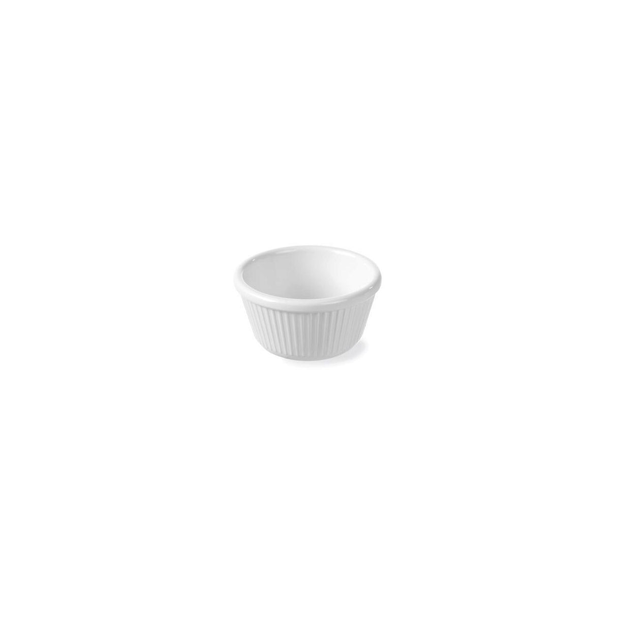 Vas Ramekin melamina 80 ml, Hendi, diam 8 cm, diam interior 7 cm, H=4 cm, interval min -20 gr. C, max 70 gr. C