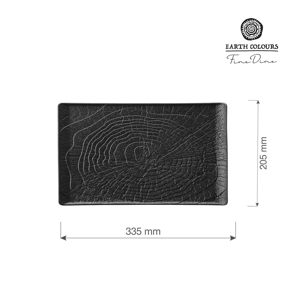 Farfurie dreptunghiulară Crust, 335 x 205 mm Fine Dine