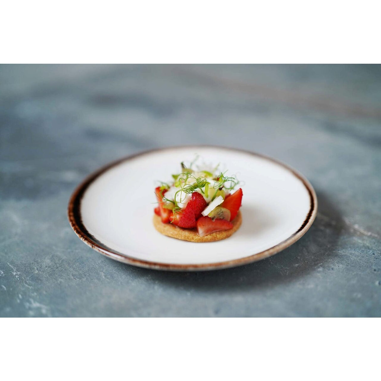 Farfurie de servire Vanilla, 215x120 mm Fine Dine