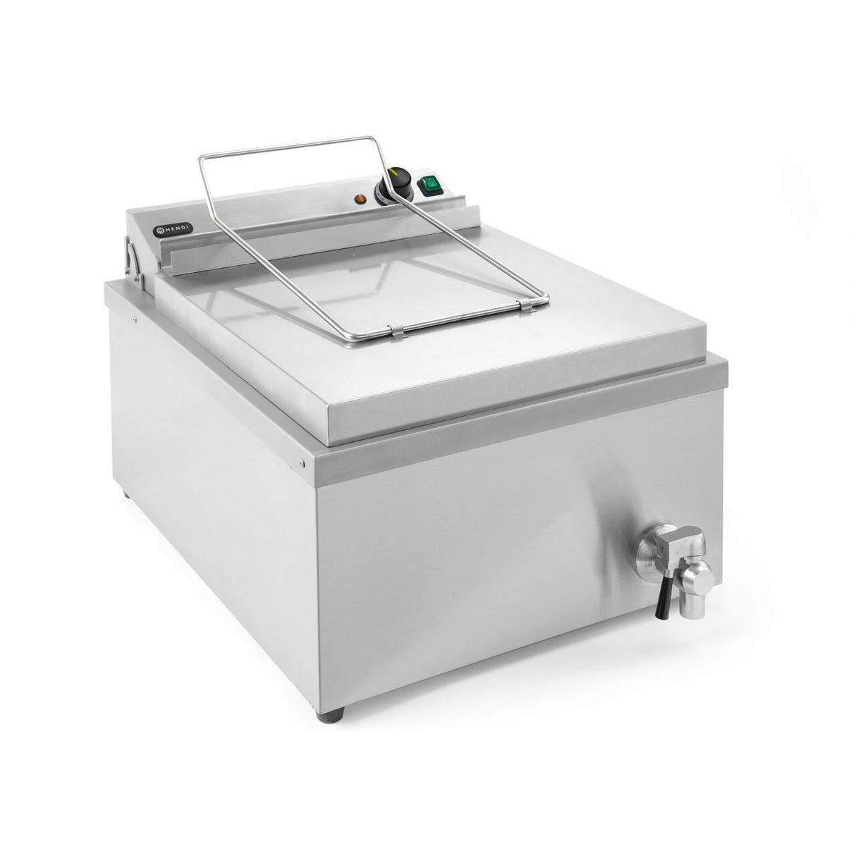 Friteuza electrica pentru gogosi, 12L, 3500W, 630x860x(h)360mm