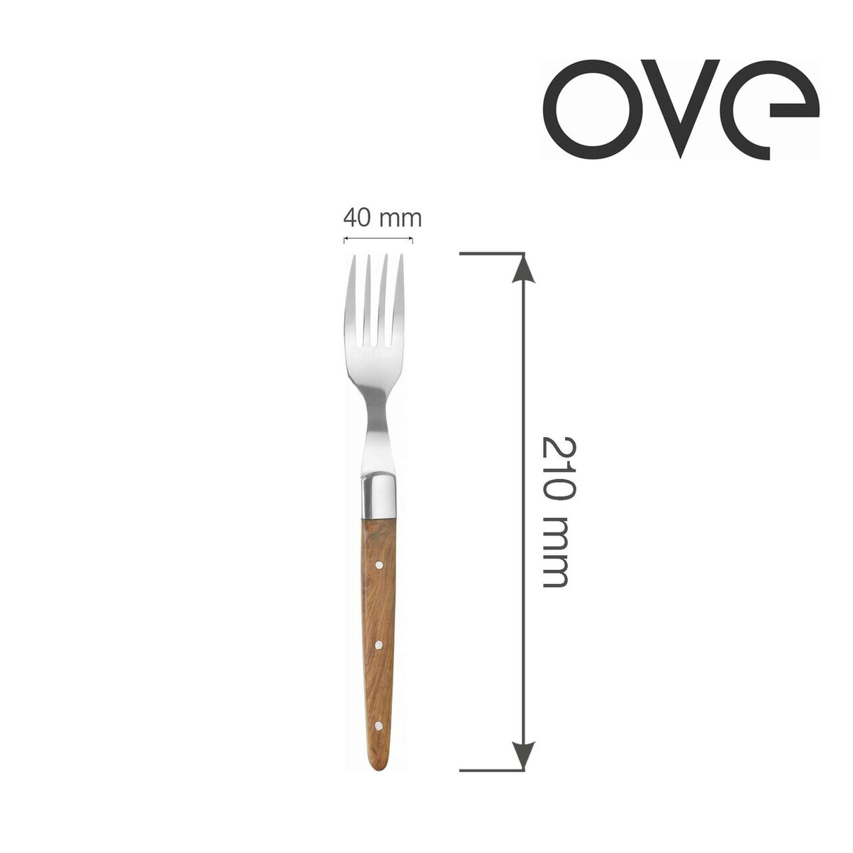 Furculiță pentru friptură Mykonos, OVE, - set de 6 buc.