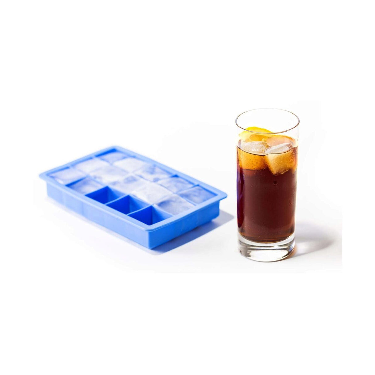 Forma din silicon durabil pentru cuburi mici de gheata, Hendi, 19x12x(H)3.5 cm, potrivita si pentru uz profesional