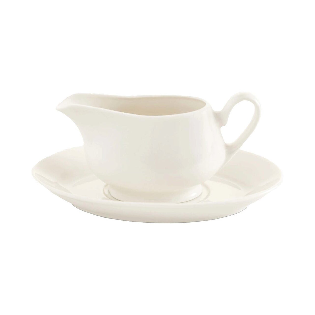 Farfurie pentru sosiera dressing, Fine Dine, Crema 200 mm