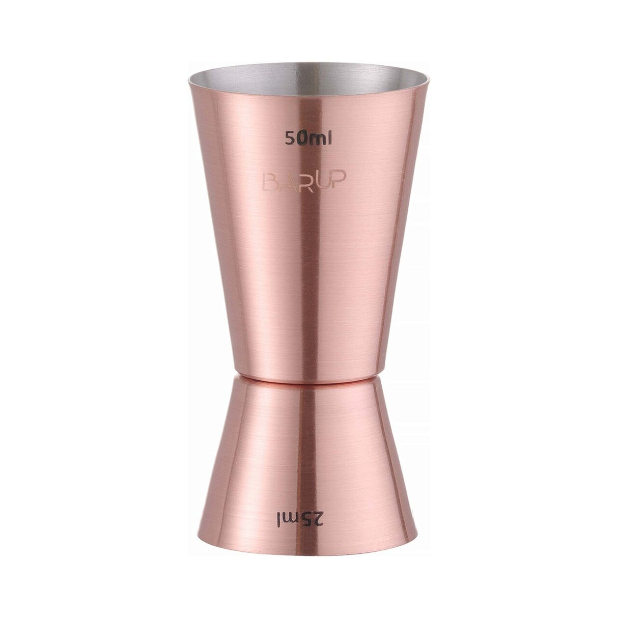 Jigger 25/50 ml, Bar up, Cupru, ø42x(H)86mm