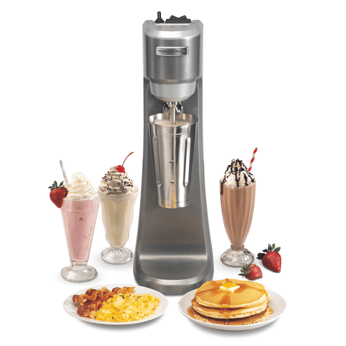 Cana de amestecare Hamilton Beach, inox 940 ml