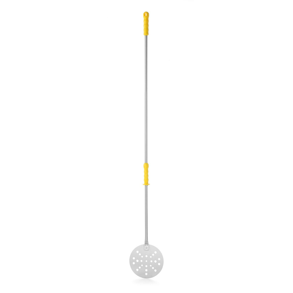 Paleta perforata pizza cu maner telescopic Inox Hendi 220(H)1700 mm