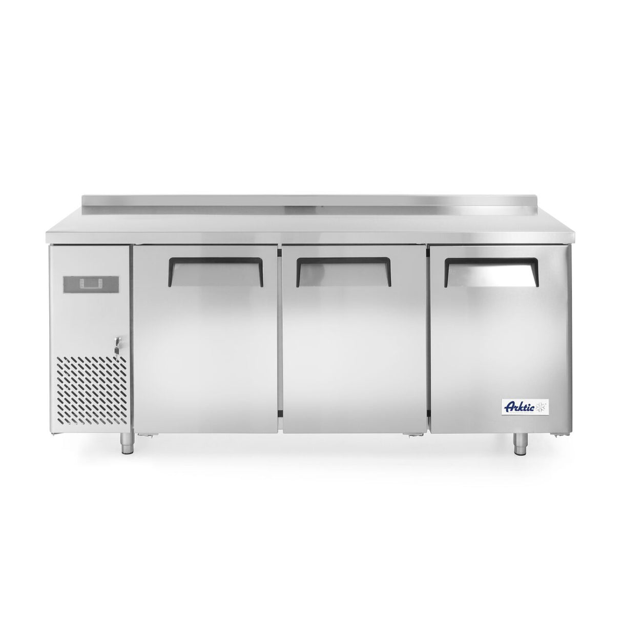 Frigider profesional ARKTIC by Hendi Kitchen Line cu 3 usi, 291 l, 1800x600x(H)800 mm otel inoxidabil 0/8°C ,270 W/230V, 3 rafturi, 2x 430x428 mm, 1x 490x428 mm incluse