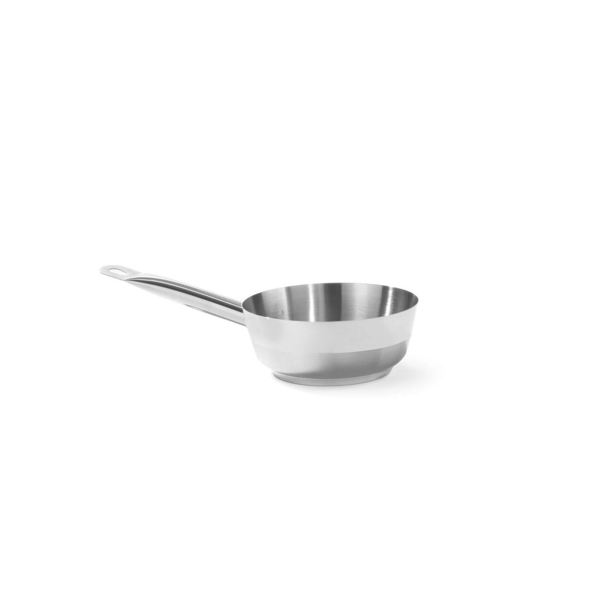 Cratita pentru sote conica,0,9 Lit,16 cm diametru x 6 cm inaltime, inox, gama Hendi Profi Line