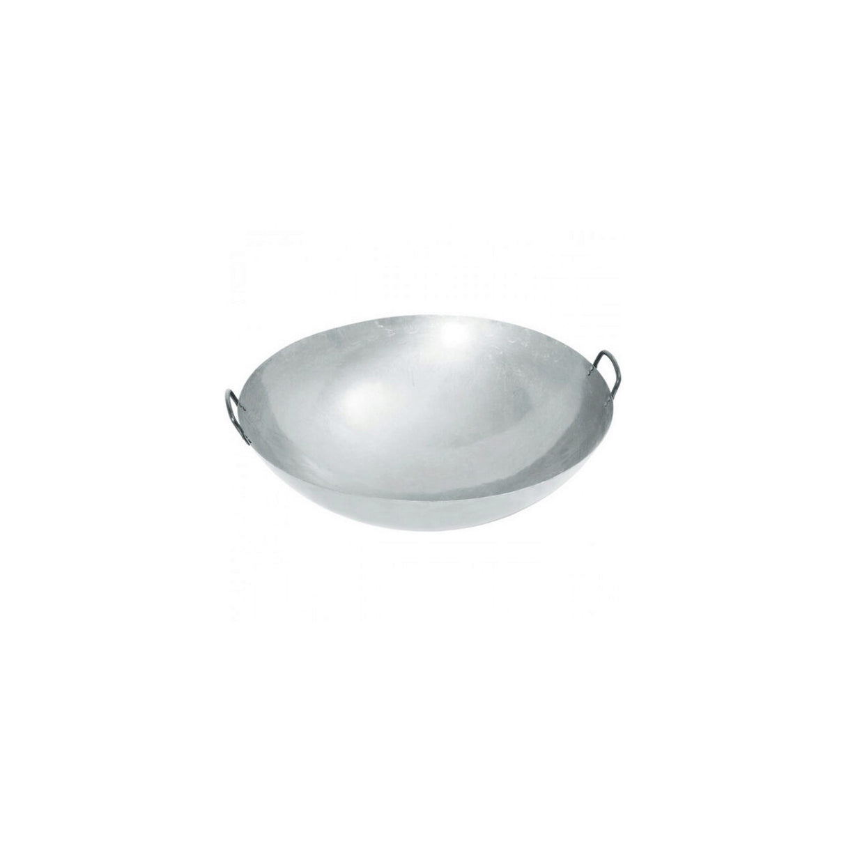 Tigaie Wok mare, diametru 70 cm x inaltime 23.5 cm, din tabla de otel 1.5 mm grosime, cu 2 manere