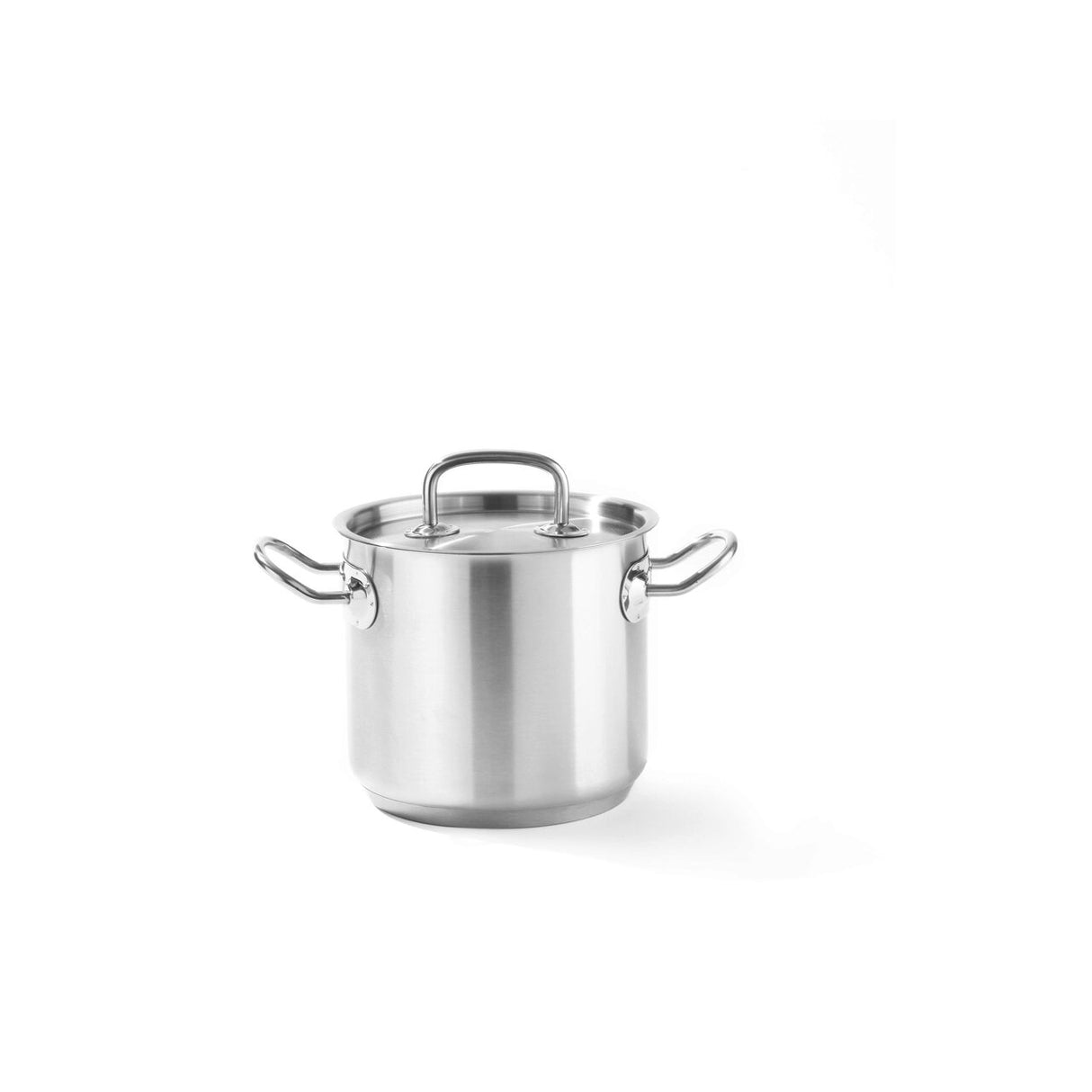 Oala inalta cu capac,13.5 Lit, 28 cm diametru x22 cm inaltime, Hendi, Kitchen Line, otel inoxidabil 18/0, inductie