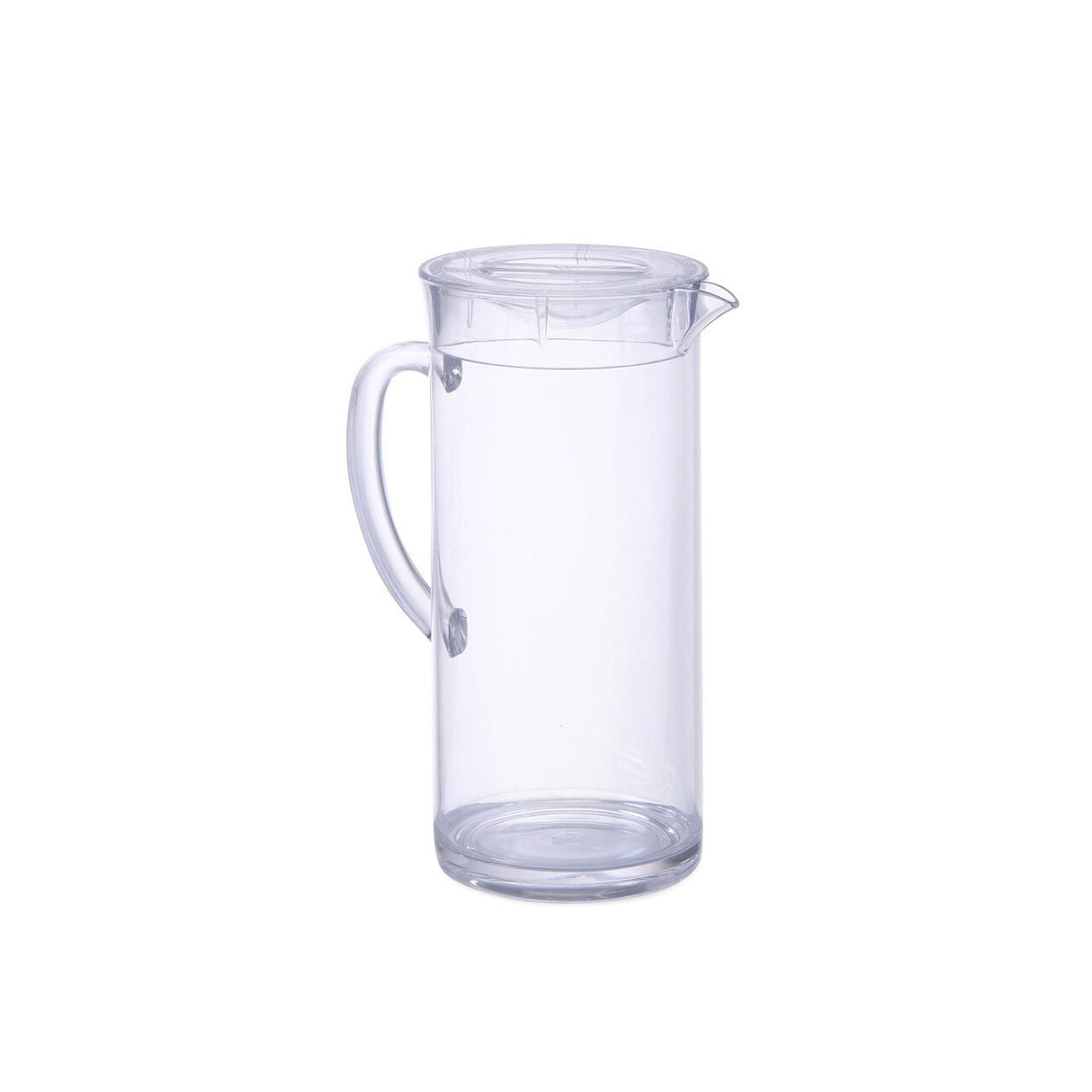 Carafa suc Hendi, cu capac, plastic transparent SAN, 2 l, 12x25 cm