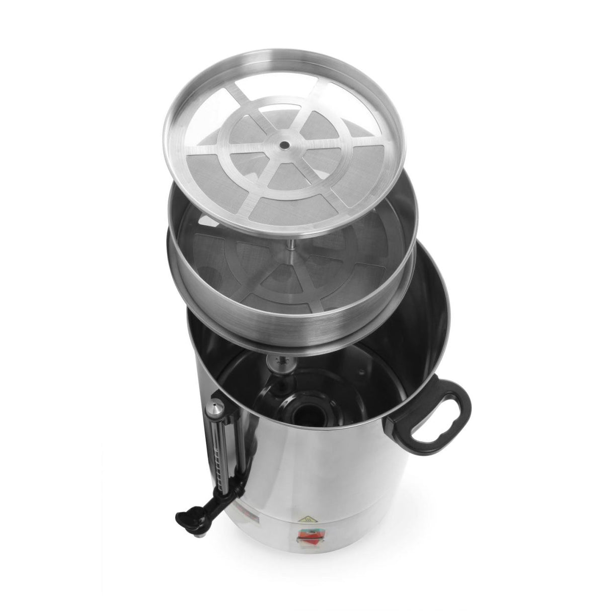 Percolator cu pereti dubli , capacitate 10 l, 288x(H)530 230v 1500w