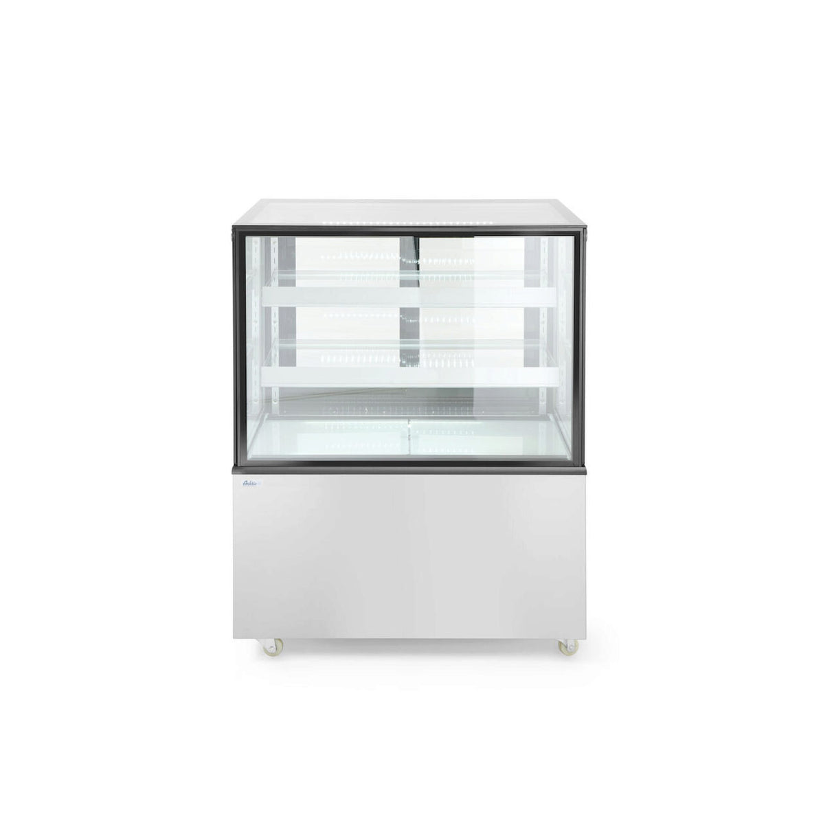 Vitrina frigorifica de prezentare interval temp. 2/6?C, corp inox, 510 litri, 490 W ARKTIC by Hendi, 1515x675x(H)1210 mm, Clasa energetica C