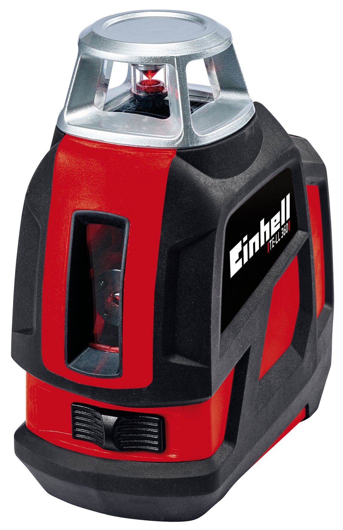 Nivela laser Einhell 360° TE-LL 360, in cruce, linie laser orizontala/verticala si orizontala 360°, autonivelare, incl. suport de perete, geanta