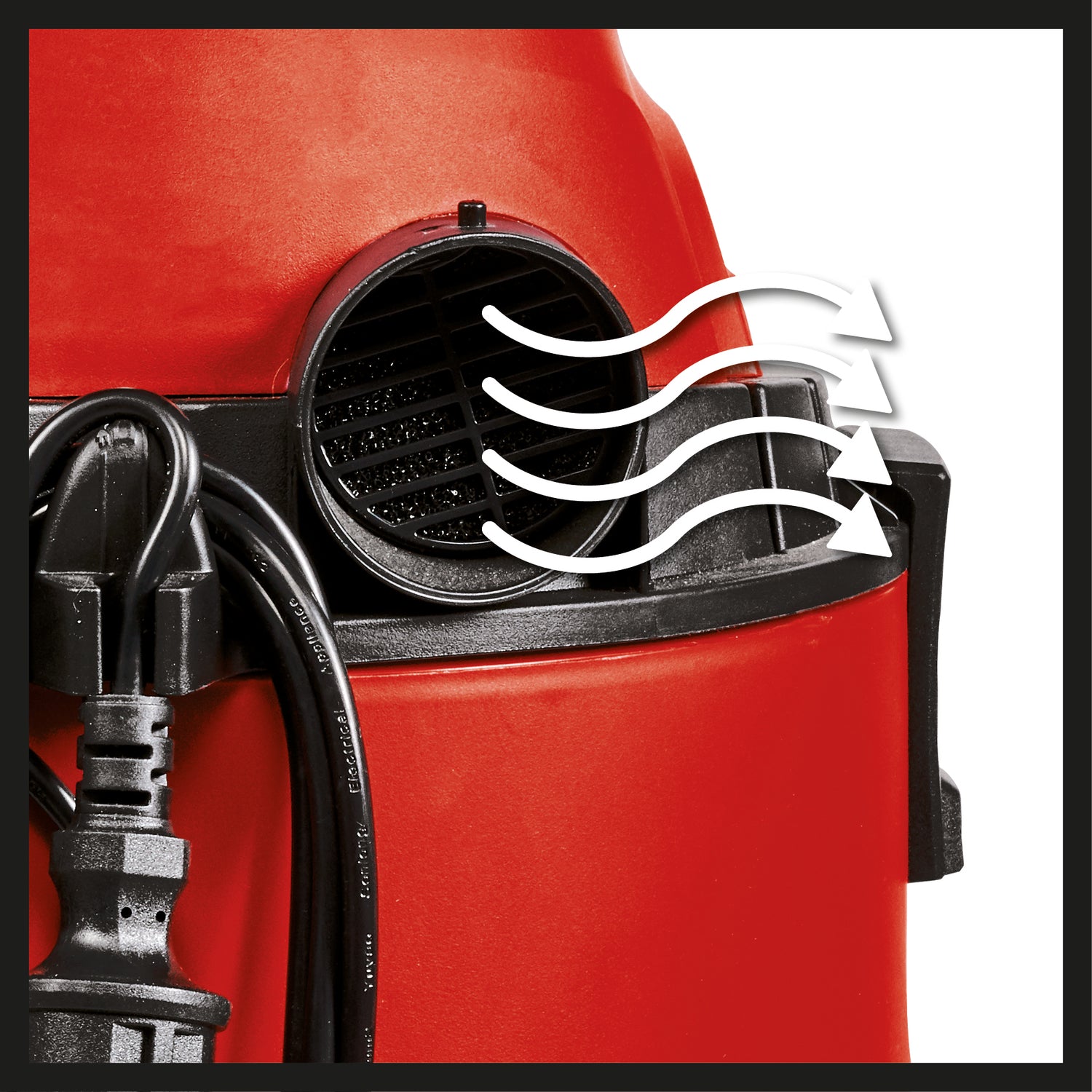 Einhell TC-VC 1825 száraz/nedves porszívó (1250 W, 25 literes tartály, lefújó csatlakozó, műanyag tömlővel/szívócsővel, szőnyegekhez/sima padlókhoz + résekhez való fúvókákkal, hosszú élettartamú/habszűrővel)