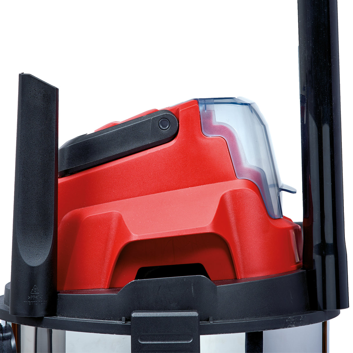 Einhell TC-VC 18/20 Li S-Solo Power X-Change akkus száraz/nedves porszívó (18 V, 20 literes rozsdamentes acél görgők, tartozéktartó különféle szűrőkkel és fúvókákkal, akkumulátor nélkül)