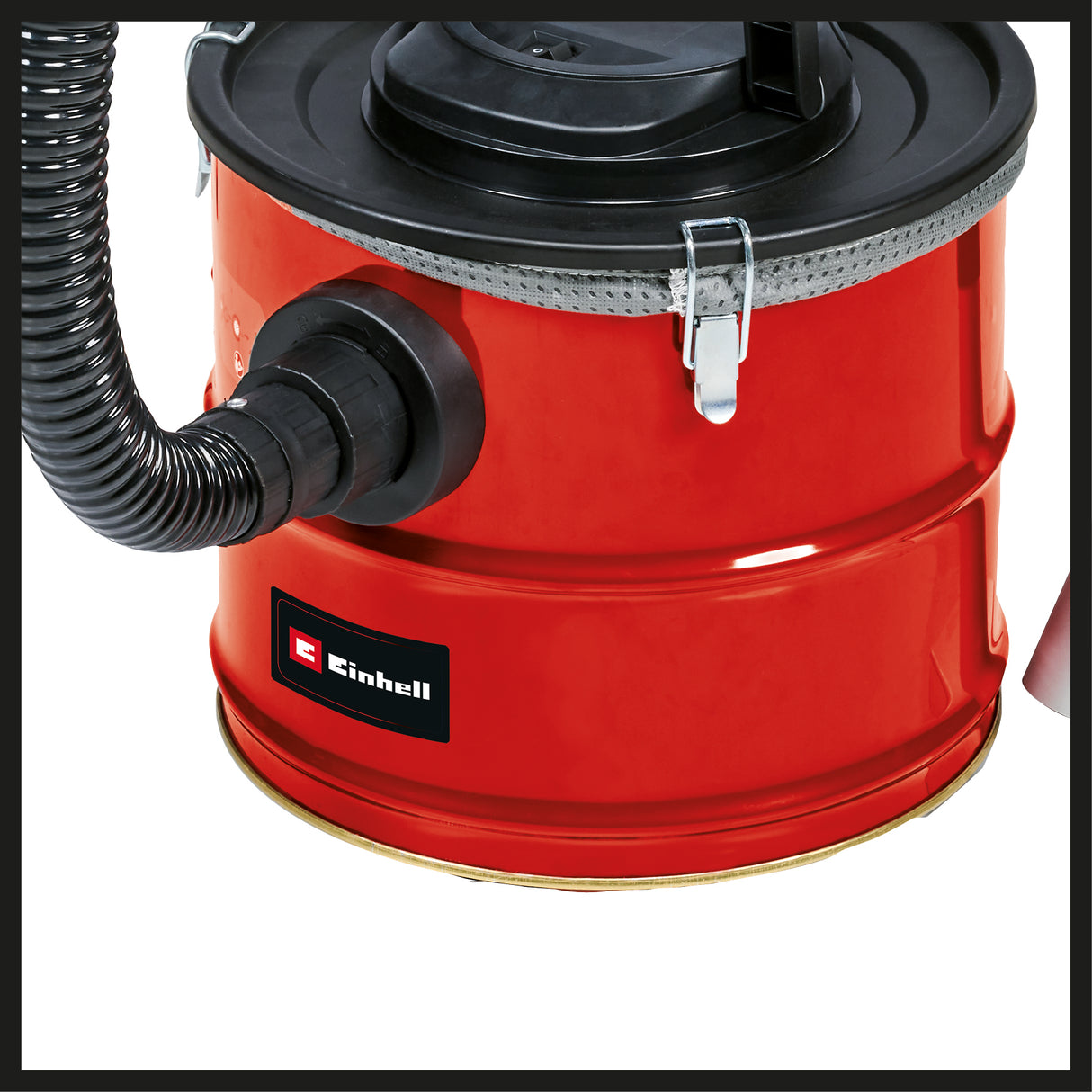 Aspirator de cenusa Einhell TC-AV 1718 D, 1.200 W, putere de aspirare 170 mbar, cuva de colectare din otel cu inchidere rapida de 18 l, prefiltru pentru praf fin, cartus filtrant