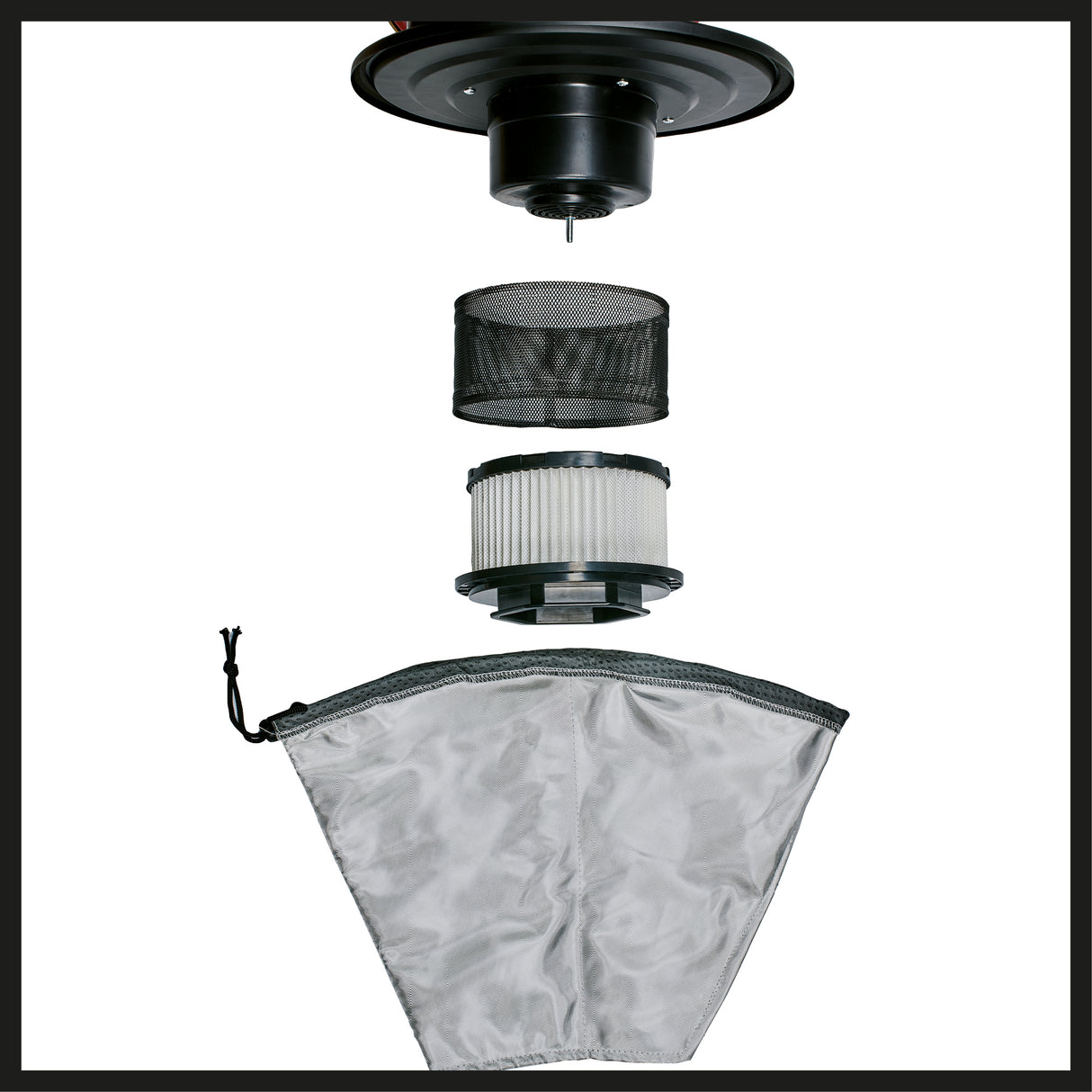 Aspirator de cenusa Einhell TC-AV 1718 D, 1.200 W, putere de aspirare 170 mbar, cuva de colectare din otel cu inchidere rapida de 18 l, prefiltru pentru praf fin, cartus filtrant