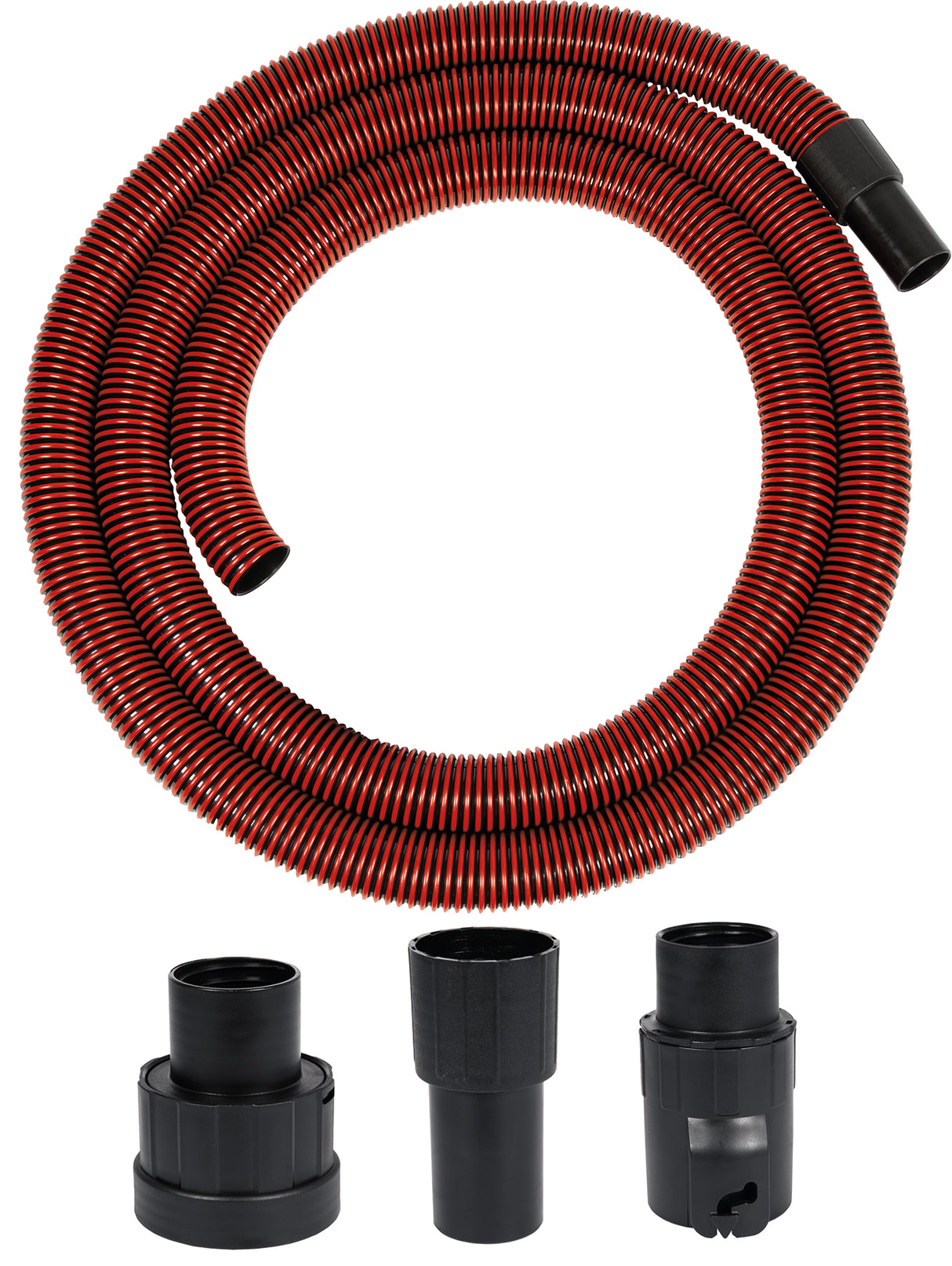 Furtun de aspirare premium Original Einhell pentru aspiratoare umede / uscate (3 m lungime, robust, rezistent la strivire, incl. adaptor de conectare pentru toate aspiratoarele umede / uscate Einhell)