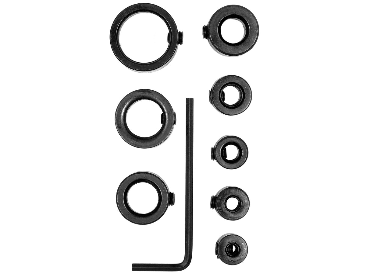 SET 8 LIMITATOARE VOREL 24070 ADANCIME PENTRU BURGHIE DE LEMN