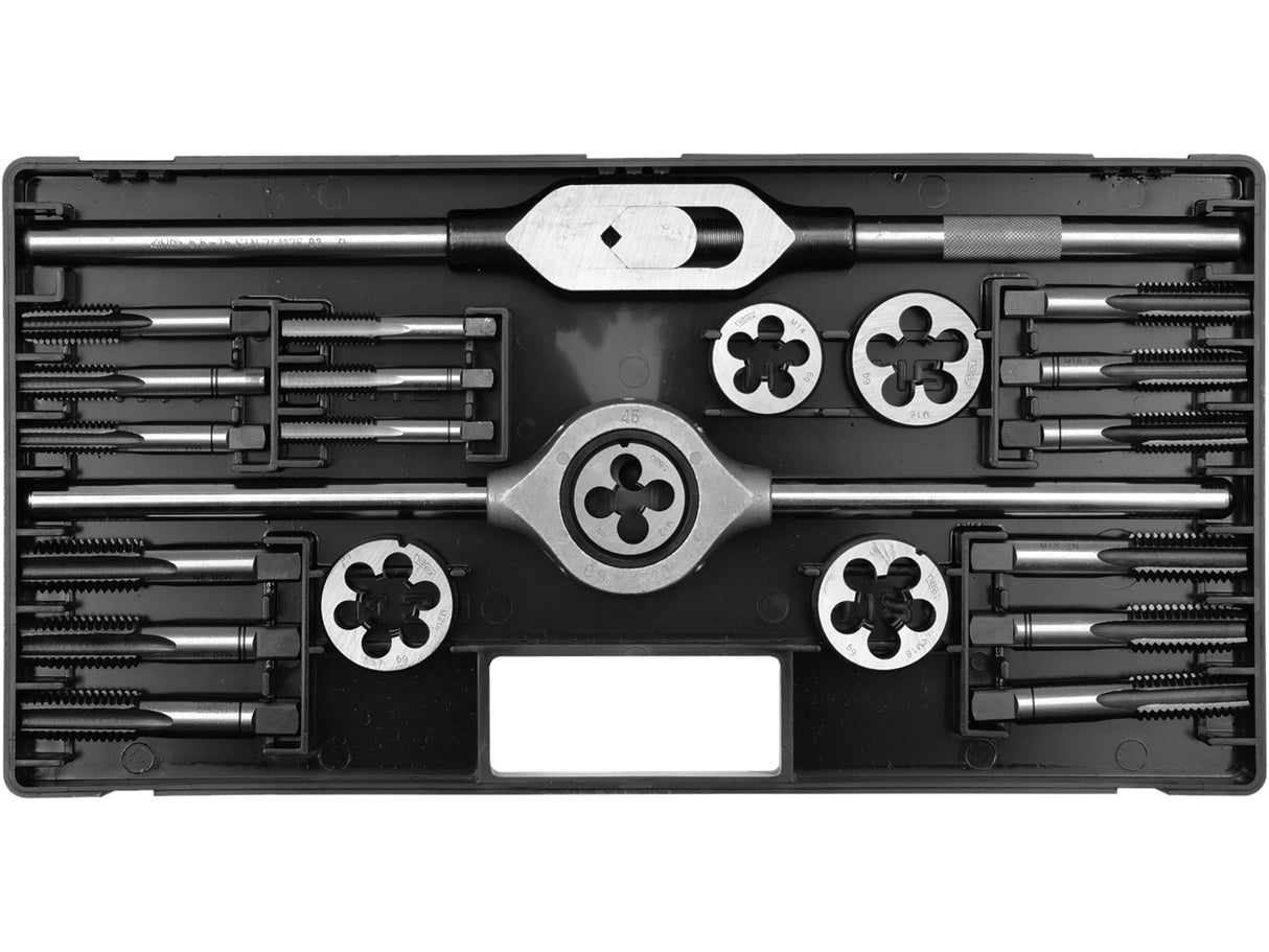 MENETFÚRÓ KÉSZLET ÉS CZTOOL 24910 MENETFÚRÓ M 12 - M 20, 22 DARABOS