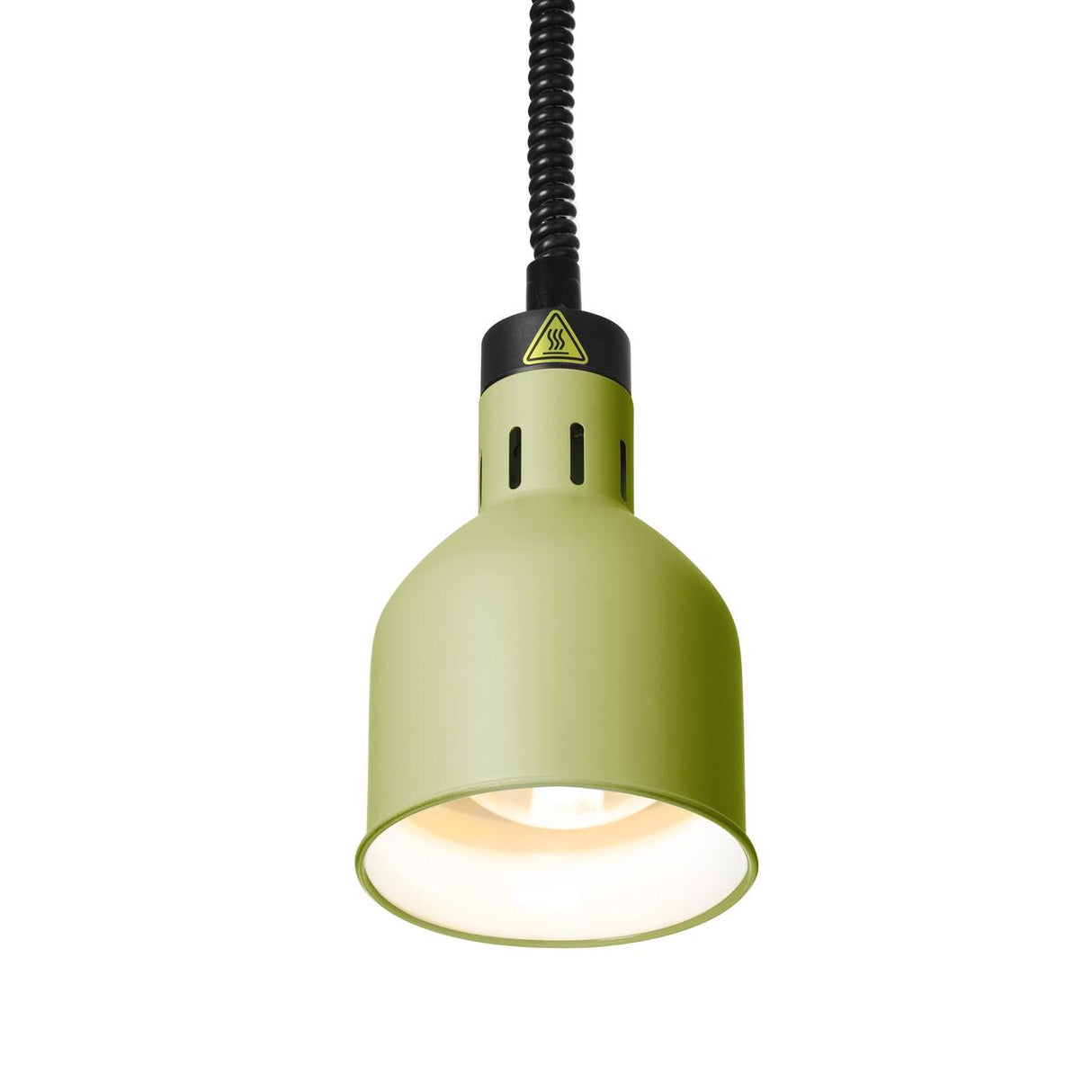 Lampa de caldura cilindrica HENDI, verde, 230V/250W, 175x(Î)250