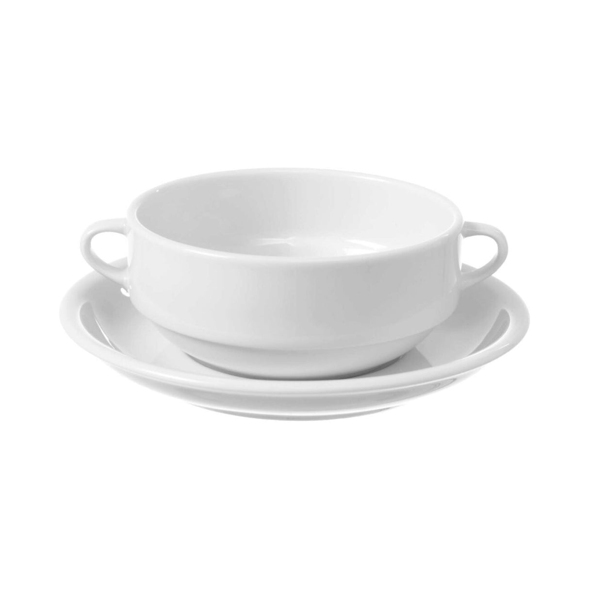 Farfurie pentru bol supa Bianco, 170 mm Fine Dine