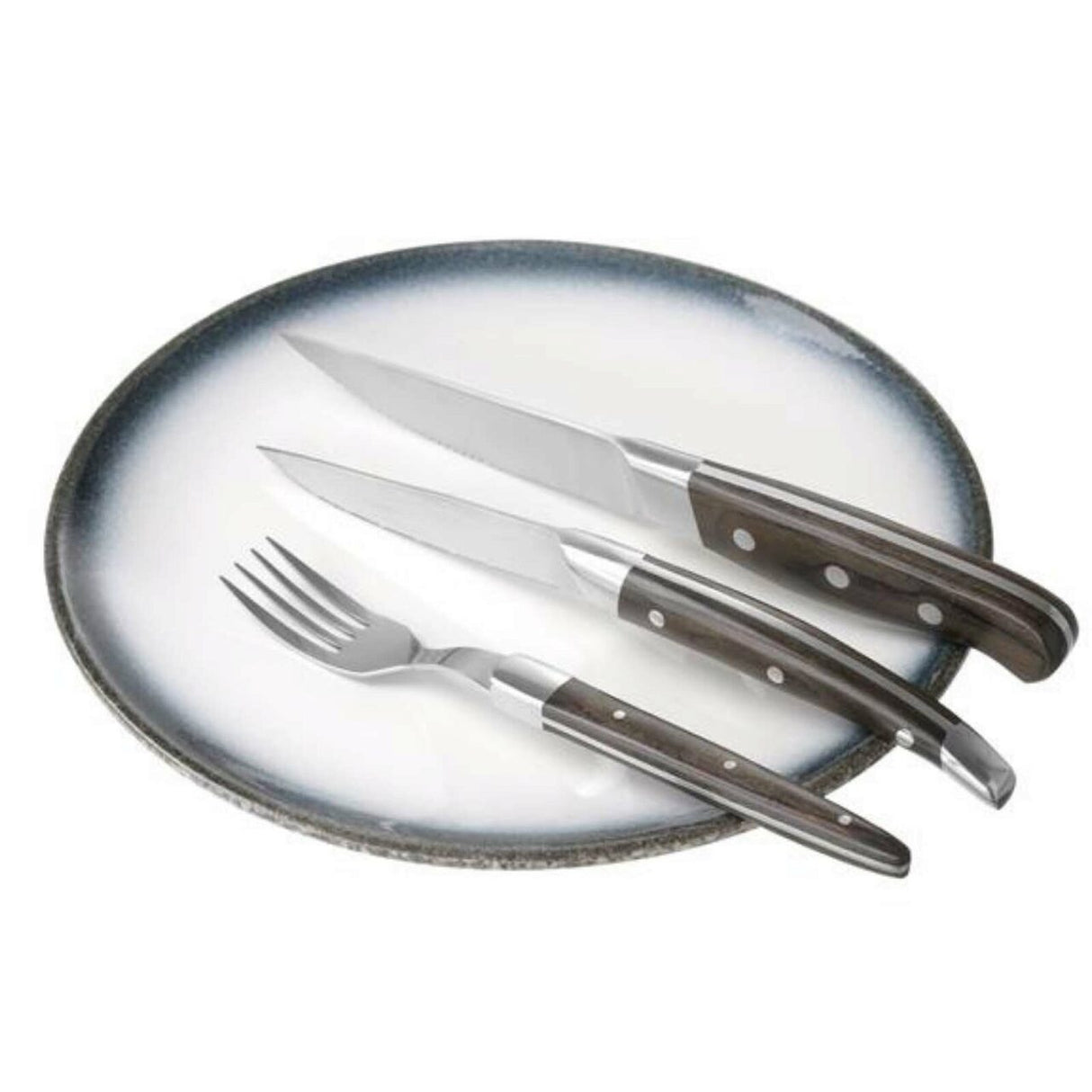 Cutit jumbo pentru friptura Corfu, OVE, 255 mm, set de 6 buc.